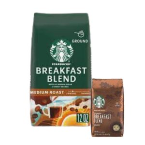Starbucks Medium Roast Ground Coffee, Breakfast Blend