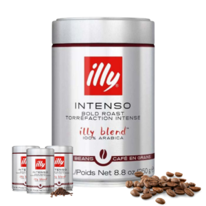 Illy Intenso Whole Bean Espresso Dark Roast - Case of 6