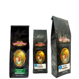 SWISS WATER DECAF WHOLE BEAN 100% KONA COFFEE: